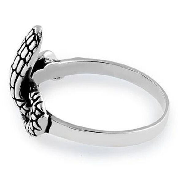 Sterling Silver Snake Ring - Picture 4 of 4